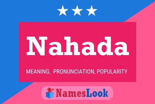 Nahada Name Poster