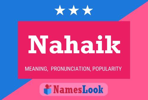 Nahaik Name Poster