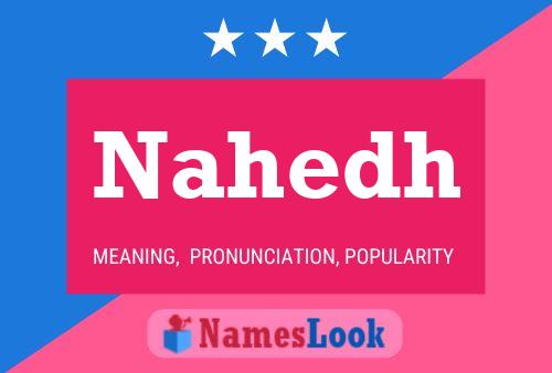 Nahedh Name Poster