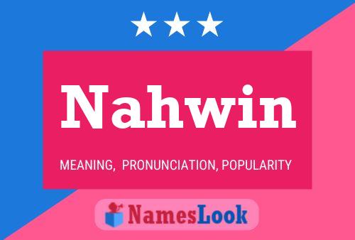 Nahwin Name Poster