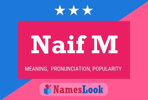 Naif M Name Poster