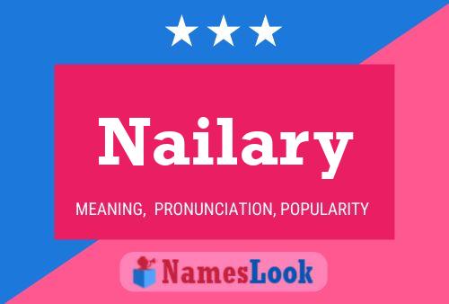 Nailary Name Poster