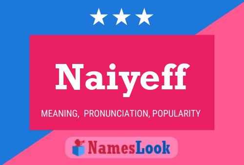 Naiyeff Name Poster