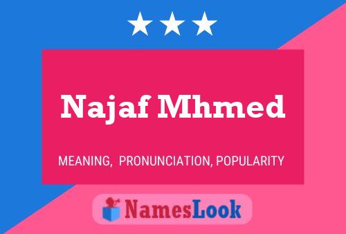 Najaf Mhmed Name Poster