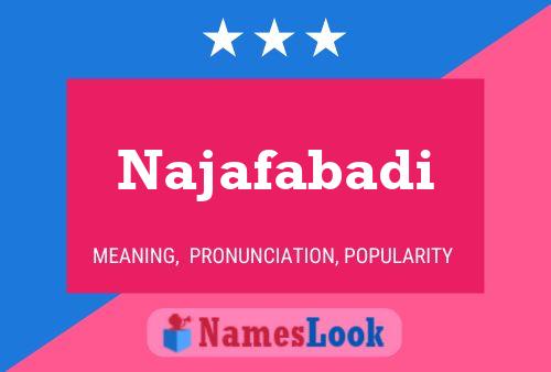 Najafabadi Name Poster