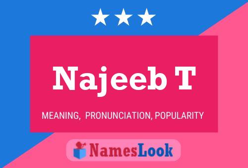 Najeeb T Name Poster