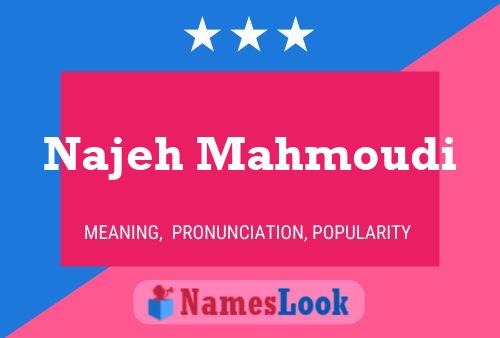 Najeh Mahmoudi Name Poster