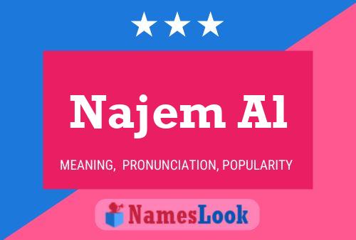 Najem Al Name Poster