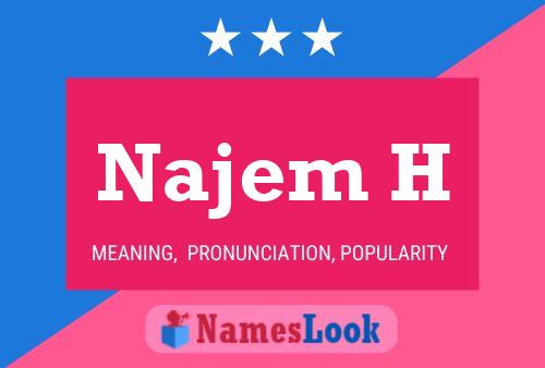 Najem H Name Poster