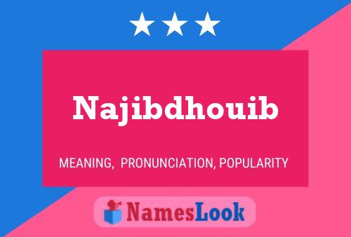 Najibdhouib Name Poster