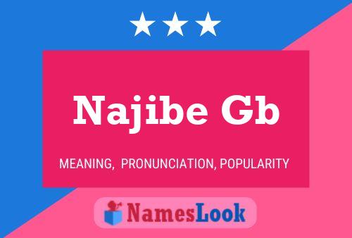 Najibe Gb Name Poster