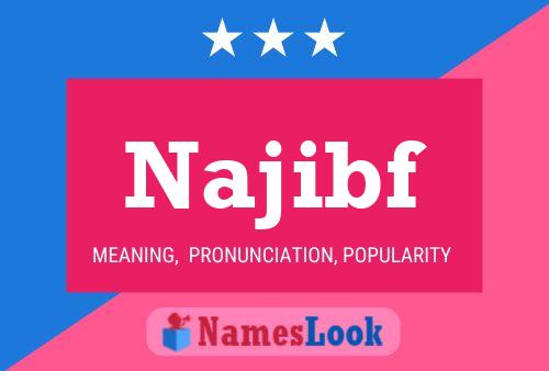 Najibf Name Poster