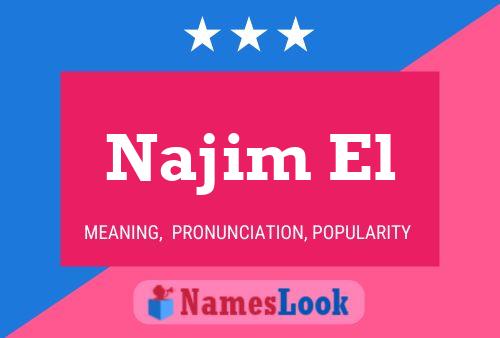 Najim El Name Poster