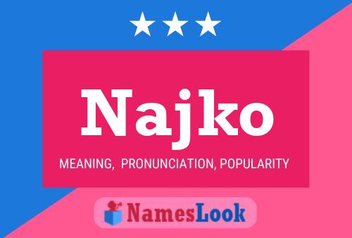 Najko Name Poster