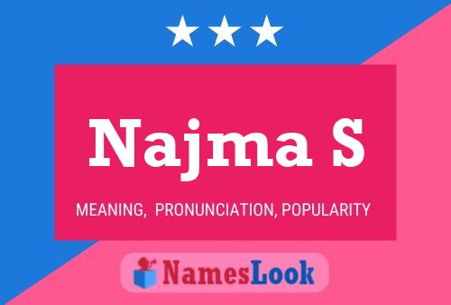 Najma S Name Poster