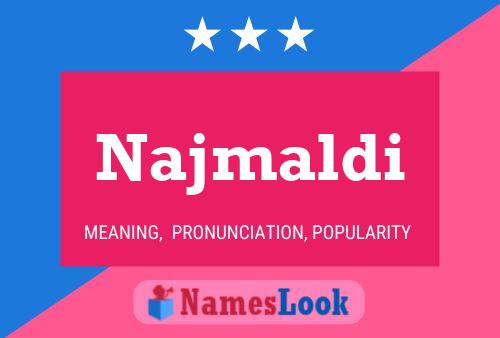 Najmaldi Name Poster