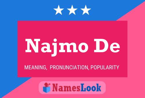 Najmo De Name Poster