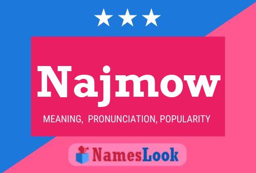 Najmow Name Poster