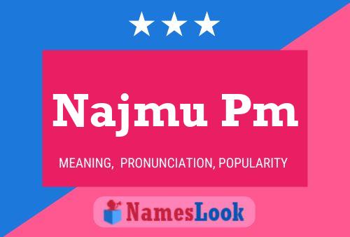 Najmu Pm Name Poster