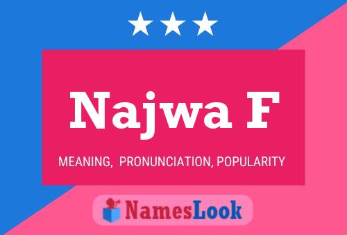 Najwa F Name Poster