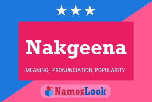 Nakgeena Name Poster