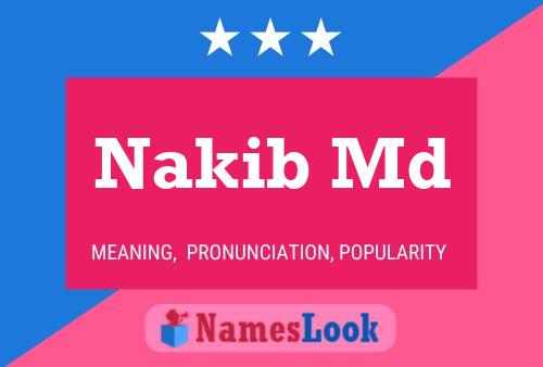 Nakib Md Name Poster