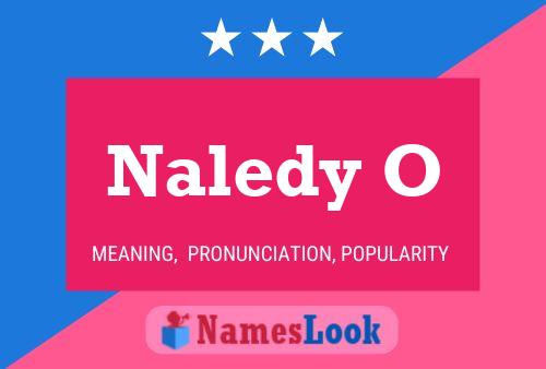 Naledy O Name Poster