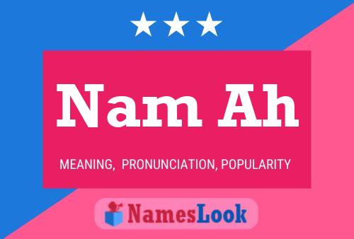 Nam Ah Name Poster