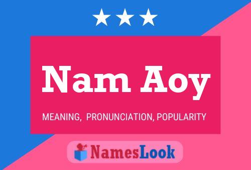 Nam Aoy Name Poster