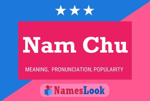 Nam Chu Name Poster