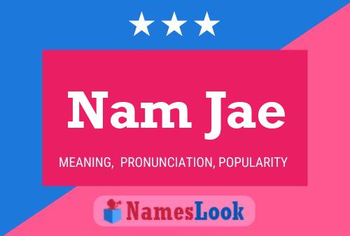 Nam Jae Name Poster