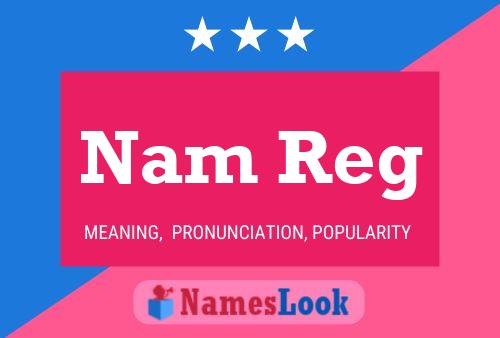 Nam Reg Name Poster