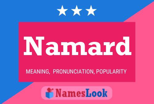 Namard Name Poster