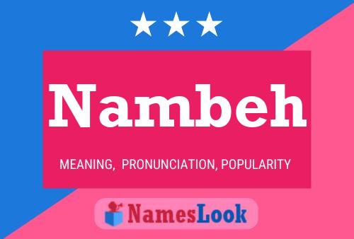 Nambeh Name Poster