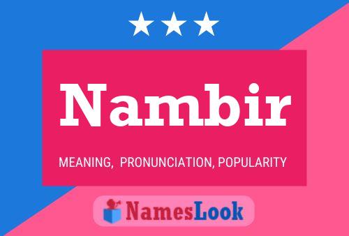 Nambir Name Poster