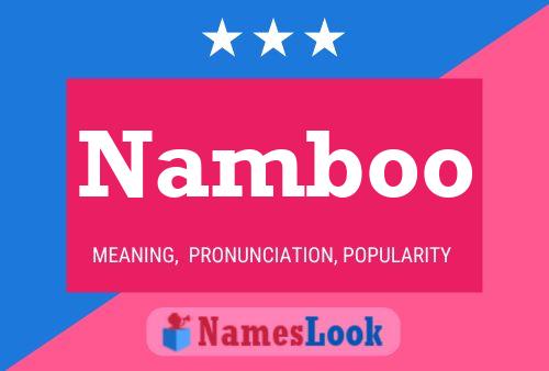 Namboo Name Poster