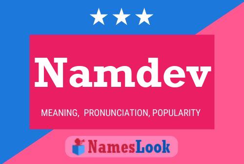 Namdev Name Poster