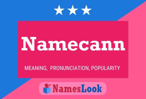 Namecann Name Poster