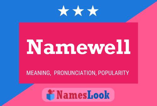 Namewell Name Poster