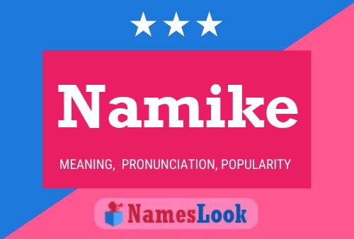 Namike Name Poster