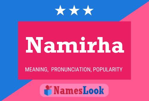 Namirha Name Poster