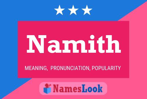 Namith Name Poster