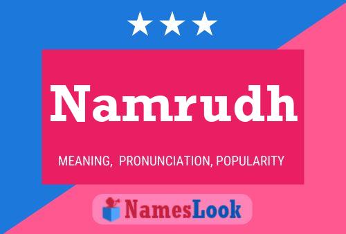 Namrudh Name Poster