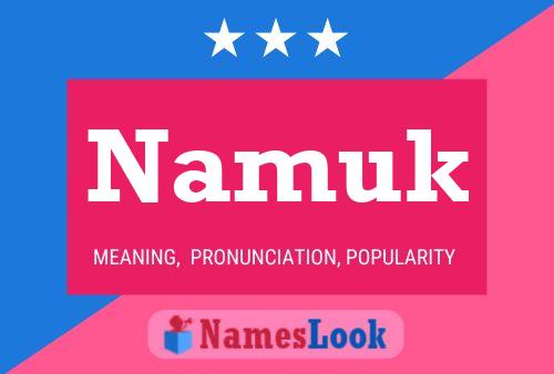 Namuk Name Poster