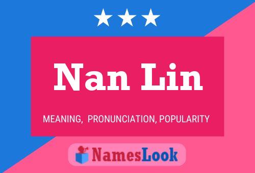 Nan Lin Name Poster