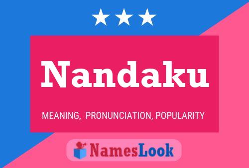 Nandaku Name Poster