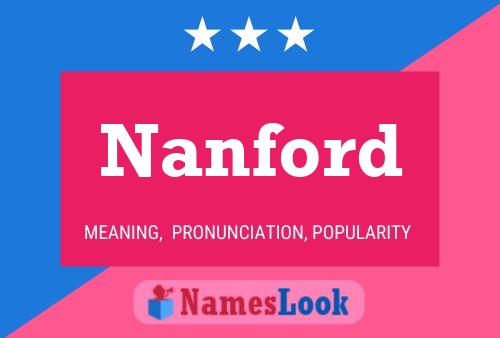 Nanford Name Poster