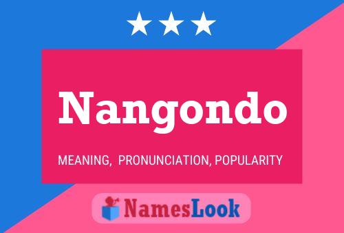 Nangondo Name Poster