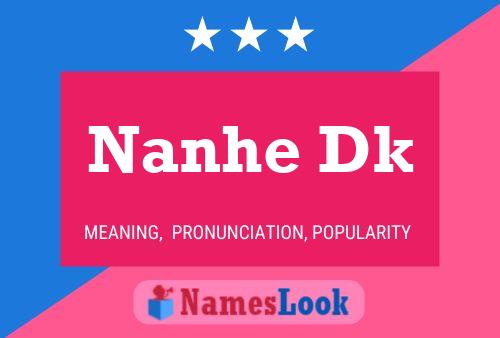 Nanhe Dk Name Poster