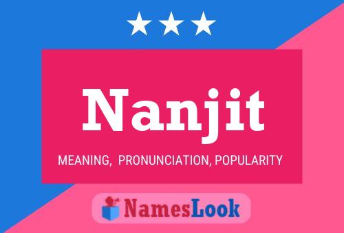 Nanjit Name Poster